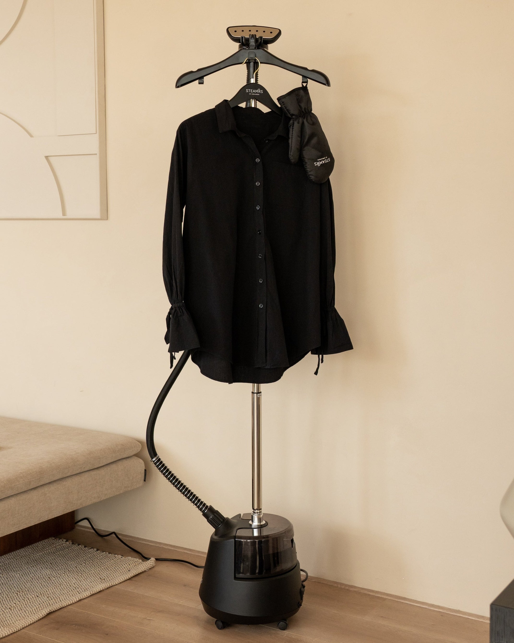 Professioneller Dampfglätter | Schwarz