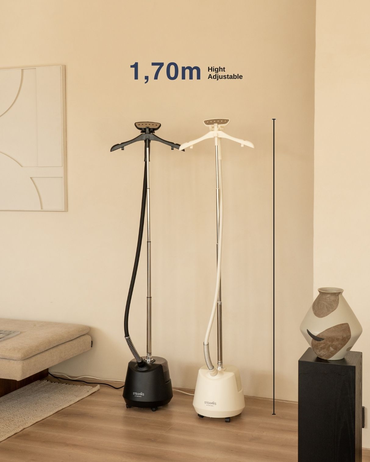 Professional Kledingstomer — Zwart - STEAMRS