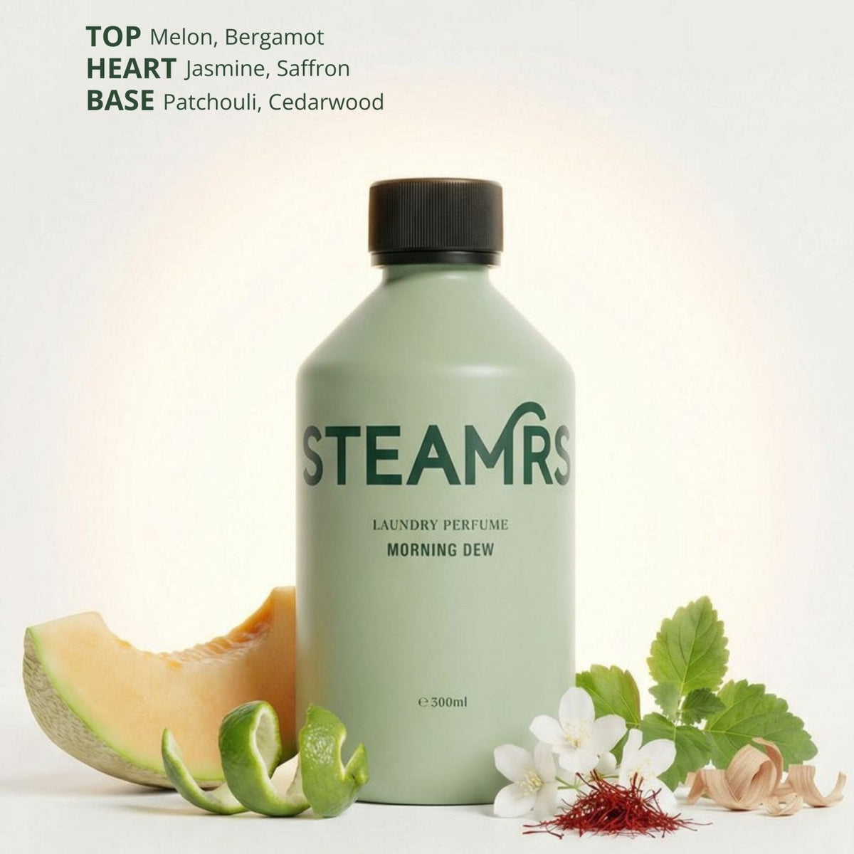 Morning Dew wasparfum tussen de ingrediënten van de geur