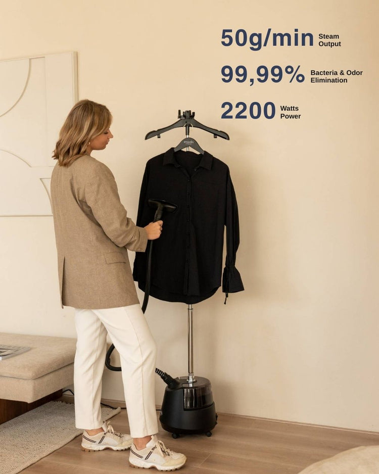 Professional Kledingstomer Zwart - STEAMRS