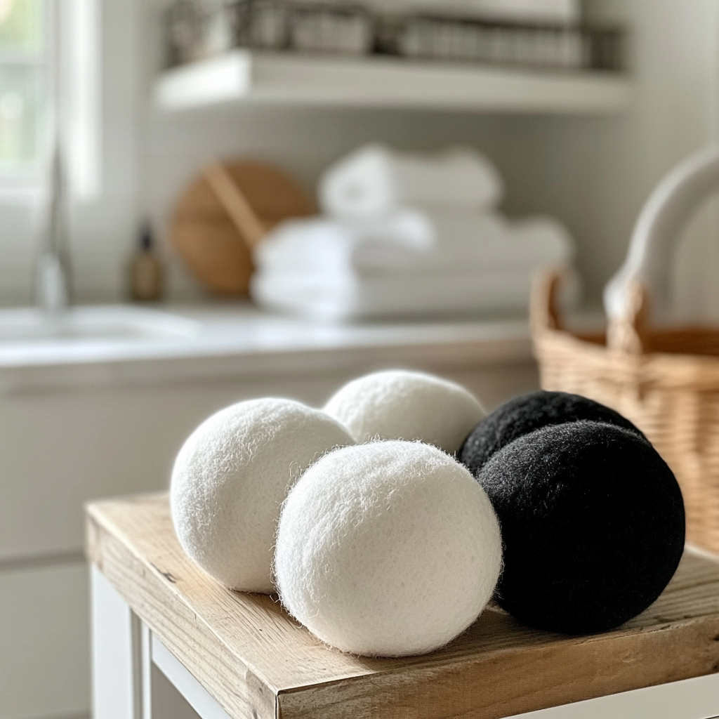 Laundry dryer balls Sheep Wool